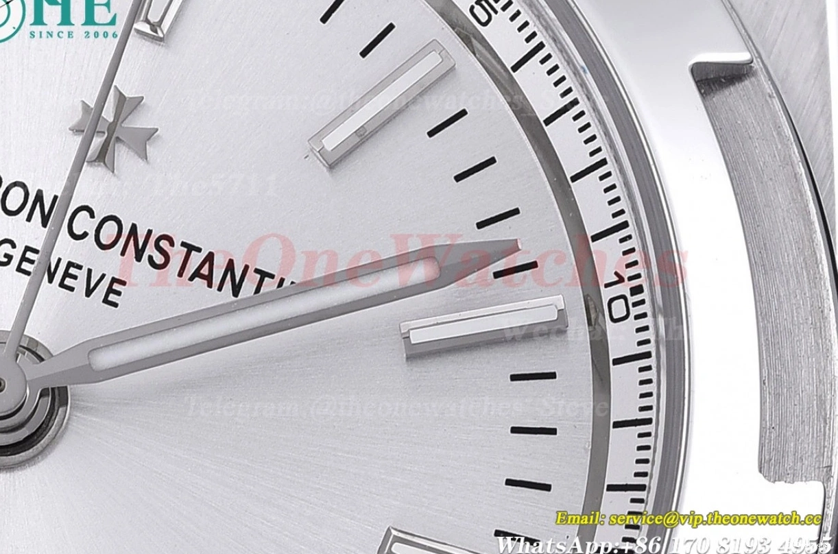 SS PZF 41mm 7900V Dial Silver Overseas A5110 SS 0414